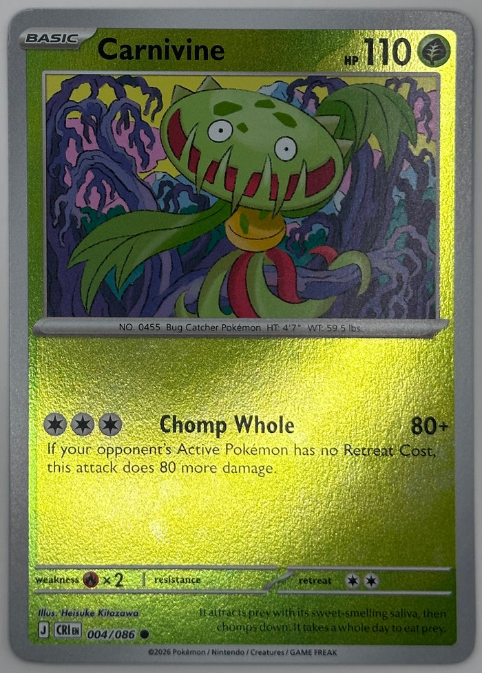 Carnivine 004/086 ME04: Chaos Rising