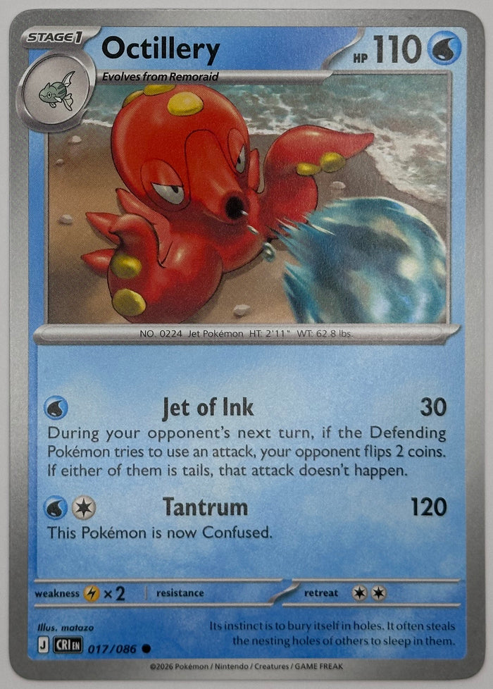 Octillery 017:086 ME04: Chaos Rising