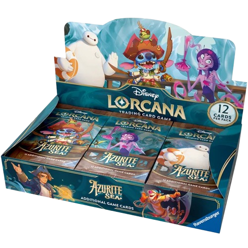 Disney Lorcana - Azurite Sea Booster Display