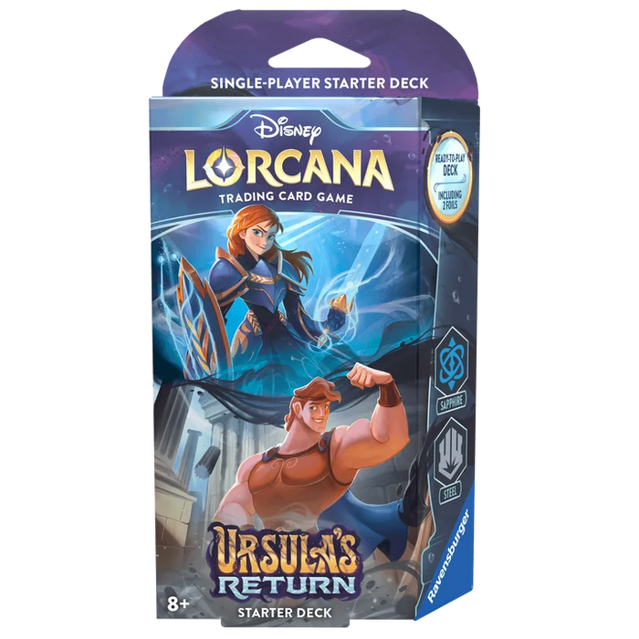 Disney Lorcana - Ursulas Return Starter Deck (Sapphire/Steel)
