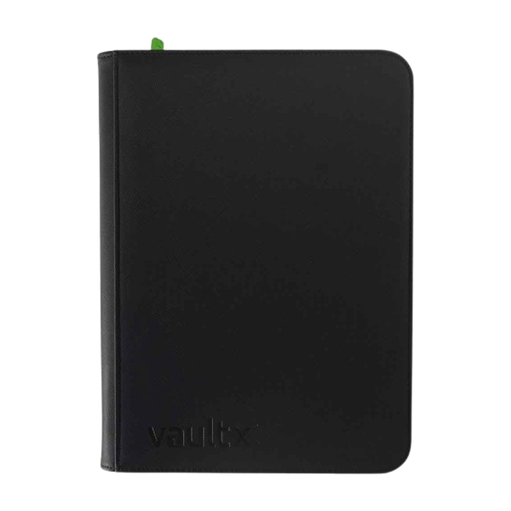 Vault X Exo-Tec 9-Pocket Zip Binder Black