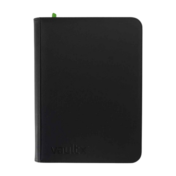 Vault X Exo-Tec 9-Pocket Zip Binder Black