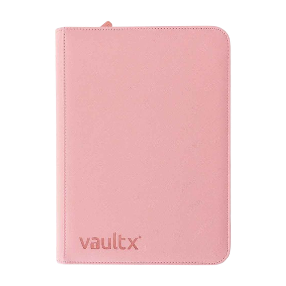 Vault X Exo-Tec 9-Pocket Zip Binder Just Pink