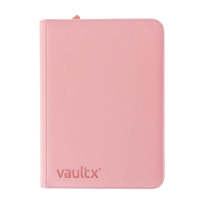 Vault X Exo-Tec 9-Pocket Zip Binder Just Pink