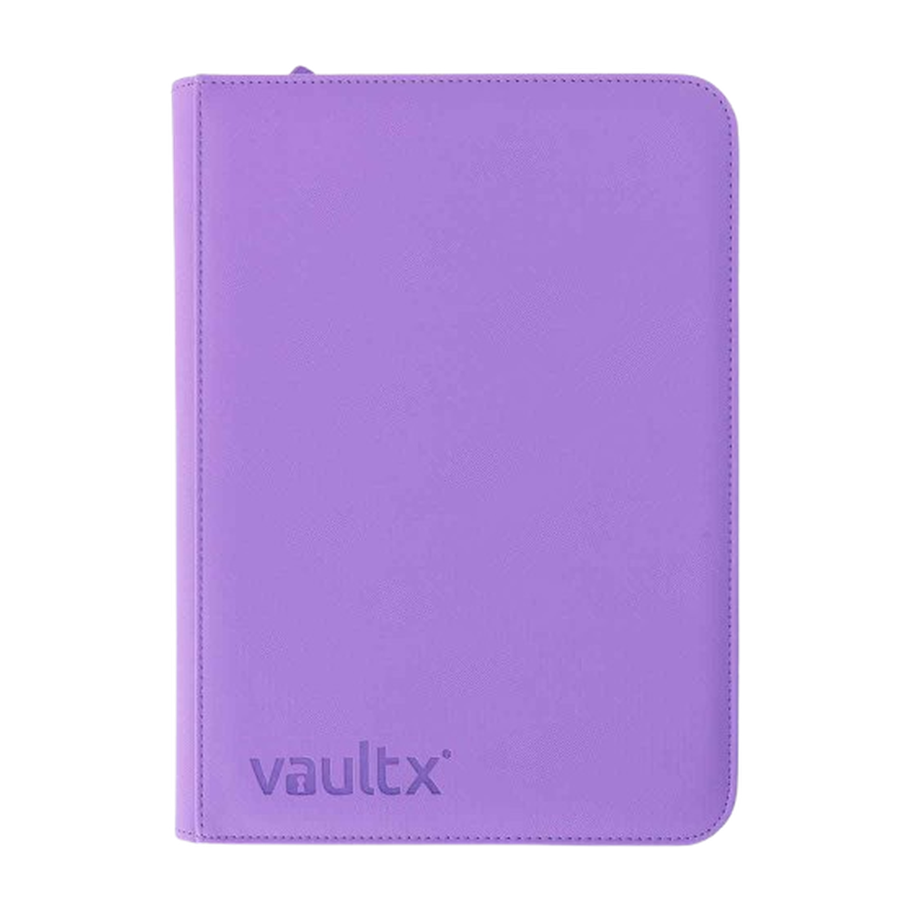 Vault X Exo-Tec 9-Pocket Zip Binder Just Purple