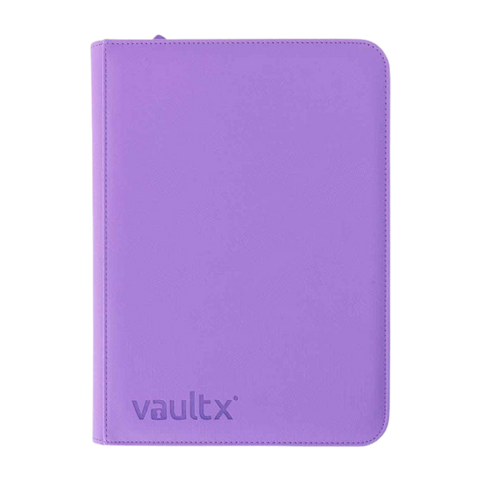 Vault X Exo-Tec 9-Pocket Zip Binder Just Purple