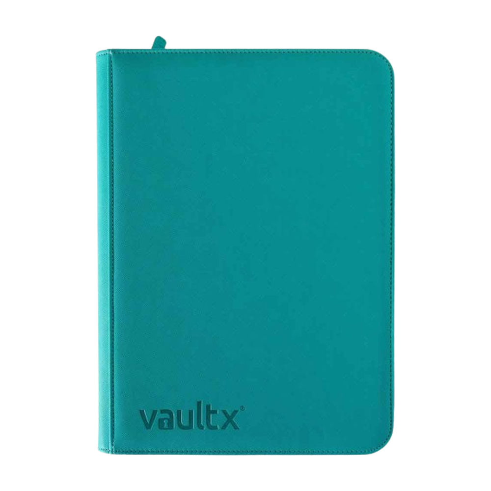 Vault X Exo-Tec 9-Pocket Zip Binder Ocean Blue
