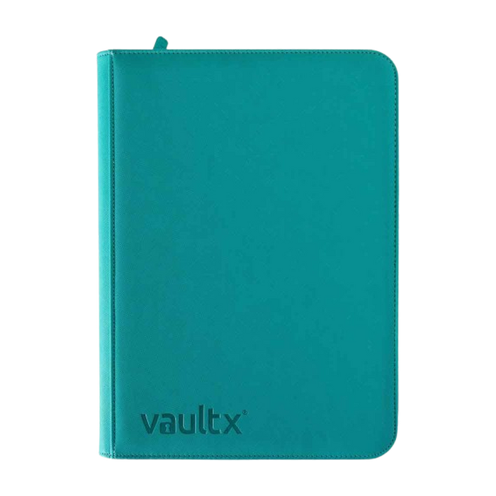 Vault X Exo-Tec 9-Pocket Zip Binder Ocean Blue